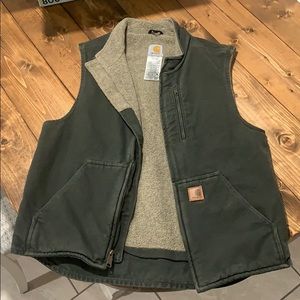 Carhartt Sherpa Lined Mock Neck Vest